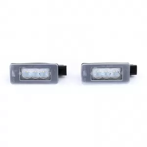 LED license plate light White 6000K for Peugeot 207 CC 208 308 II Citroen C5-image-6329089