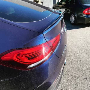 Trunk Spoiler suitable for Mercedes-Benz GLE Coupe C167 19+ Glossy Black From Abs Plastic-image-6329231