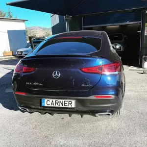 Trunk Spoiler suitable for Mercedes-Benz GLE Coupe C167 19+ Glossy Black From Abs Plastic-image-6329232