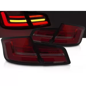 LED BAR TAIL LIGHTS RED SMOKE SEQ fits BMW F10 10-13