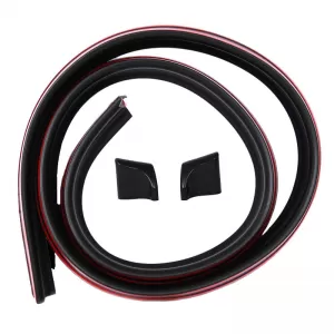 Trunk Spoiler suitable for Universal Lipspoiler Black 145x3.4cm From Abs Plastic (Soft)-image-6329509