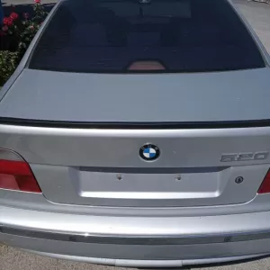 Trunk Spoiler suitable for Universal Lipspoiler Black 145x3.4cm From Abs Plastic (Soft)-image-6329512