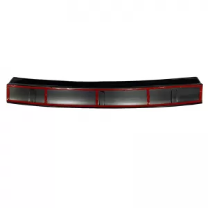 Rear Bumper Protector suitable for Fiat Tipo / Egea 2015+ Sedan from ABS Plastic Black-image-6329906