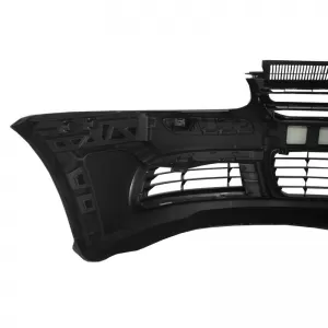 Front Bumper suitable for VW Golf V (5) 03-08 R32 Look Black Grille-image-6329913