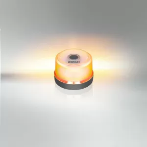 Revolving Warning Light Magnetic Osram LEDguardian Road Flare Signal V16 9V 8.3 x 5.7 cm Orange