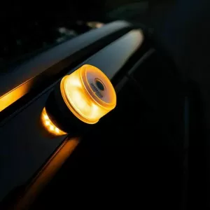 Revolving Warning Light Magnetic Osram LEDguardian Road Flare Signal V16 9V 8.3 x 5.7 cm Orange