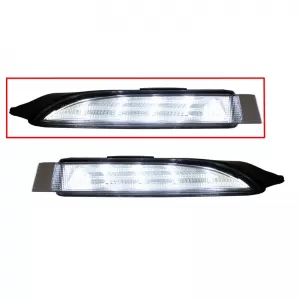 DRL suitable for VW Golf VI (6) 08-12 R20 Look Bumper Right 1 Piece
