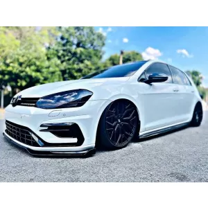 Front Bumper suitable for VW Golf VII (7) 13-17 Upgrade to R 7.5 Look 17-19 With Grille-image-6329981