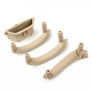 Door Handles Set (inside car) suitable for Bmw X3 F25, X4 F26 Front & Rear Right & Left Door 4 Pieces Beige-image-6330018