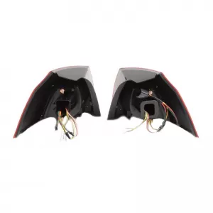 Set de stopuri potrivit pentru VW Golf V (5) 03-08 LED Urban Style Negru Winjet-image-6330137