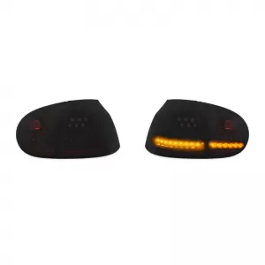 Set de stopuri potrivit pentru VW Golf V (5) 03-08 LED Dynamic Urban Style Negru Winjet-image-6330144