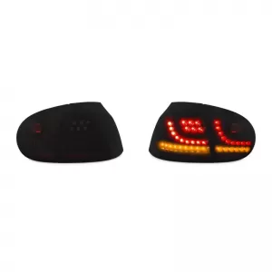 Set de stopuri potrivit pentru VW Golf V (5) 03-08 LED Dynamic Urban Style Negru Winjet-image-6330146