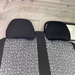 Seat Covers suitable for Vans Single-Double Black-Grey Set 7 Pieces-image-6330342