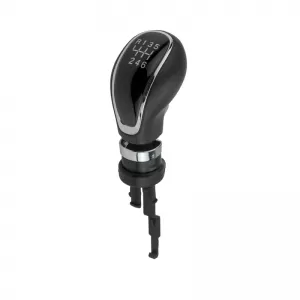 Shift Knob Black/Chrome suitable for Opel Astra J, Insignia 08-17 / Meriva B 10-17 / Zafira C 11-19 with 6 Speed