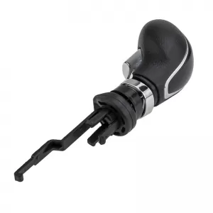 Shift Knob Black/Chrome suitable for Opel Astra J, Insignia 08-17 / Meriva B 10-17 / Zafira C 11-19 with 6 Speed