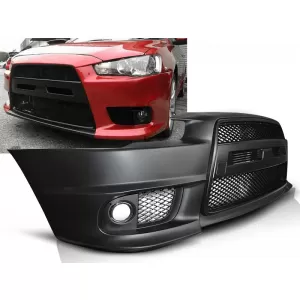 FRONT BUMPER MITSUBISHI LANCER 09-15 SEDAN EVO STYLE