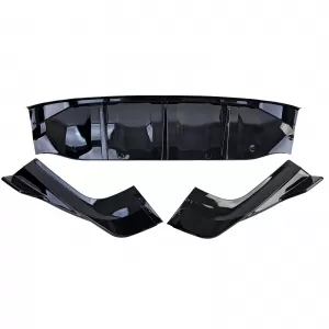 Rear diffuser gloss black for Mercedes GLC Coupe C254 from 2022-image-6330420