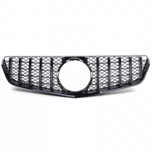 Sport grille black gloss for Mercedes E Coupe C207 Cabrio A207 09-13-image-6330425