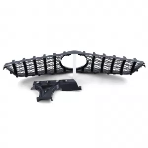 Sport grille black gloss for Mercedes E Coupe C207 Cabrio A207 09-13-image-6330426
