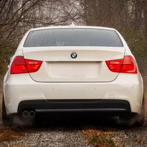 Rear bumper suitable for BMW 3 E90 05-11 M-Tech look with PDC-image-6330534