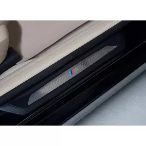 Interior Door Sills suitable for BMW 3 F30 ///M Look 4 Pieces-image-6330620