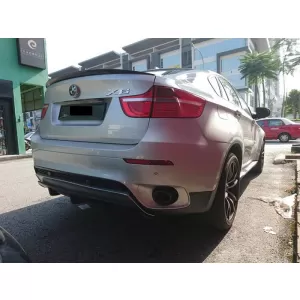 Rear Bumper Diffuser suitable for BMW X6 E71 X6M-Performance Look-image-6330638