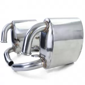 Sports rear silencer stainless steel exhaust for Porsche 911 996 C2 C4 4S 98-05-image-6330931