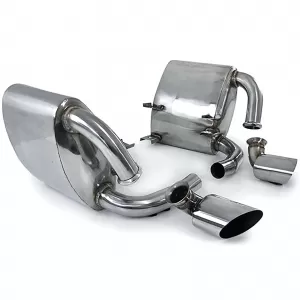 Sports exhaust stainless steel with tailpipes for Porsche 911 996 C2 C4-image-6330951