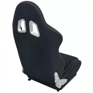 Tenzo-R Sportsitz Halbschalensitz Stoff Schwarz Grau mit 405er Laufschienen-image-6330964