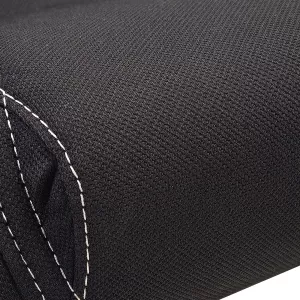 Tenzo-R Sportsitz Halbschalensitz Stoff Schwarz Grau mit 405er Laufschienen-image-6330965