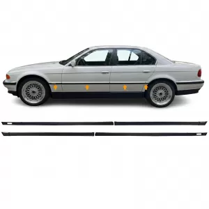 Set de mânere de uși, protecții de colț, ornamente potrivite pentru BMW 7er E38 1994-2001-image-6330980