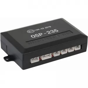 Parking Sensor PDC with 4 Sensors 18mm Black Mat with Buzzer Osio OSP-235-image-6331066
