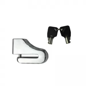 Motorcycle Disk Lock Chrome 1 Pc-image-6331358