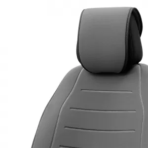 Seat Cushion suitable for Otom Active Line Fabric Lacoste Embossed Grey ACTL-102 1 Piece-image-6331413