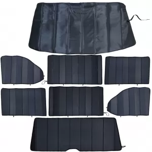 Sonnenschutz Verdunklung 8-teilig faltbar für VW Bus Transporter T6.1 ab 2019-image-6331449