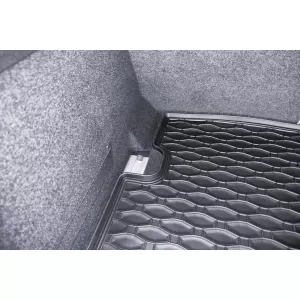 Rubber trunk mat by Rigum suitable for Audi A6 MHEV Avant, Sedan after 2025, 1 piece, black-image-6331584