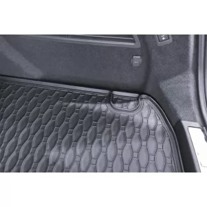 Rubber trunk mat by Rigum suitable for Audi A6 MHEV Avant, Sedan after 2025, 1 piece, black-image-6331585