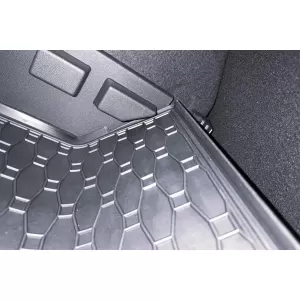 Rubber trunk mat by Rigum suitable for Dacia Bigster MHEV, Bigster HEV after 2025 for the upper or lower trunk position, 1 piece, black-image-6331609