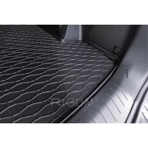Gummimatte für den Kofferraum von Rigum geeignet für Hyundai Santa Fe nach 2024 mit umgeklapptem dritten Sitzreihe, 1 Stück, schwarz-image-6331616