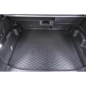 Rubber trunk mat by Rigum suitable for Mitsubishi Outlander PHEV 5 seats after 2022, 1 piece, black-image-6331656