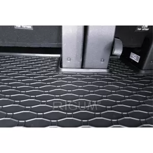 Rubber trunk mat by Rigum suitable for Peugeot Expert, Traveller, Toyota Proace, Proace Verso, Citroen Jumpy, Citroen Spacetourer after 2016, Opel Vivaro-image-6331679