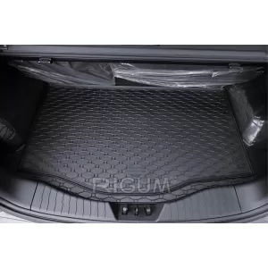 Gummimatte für den Kofferraum von Rigum geeignet für KGM Tivoli, SsangYong Tivoli nach 2015 für die obere oder untere Kofferraumposition, 1 Stück, schwarz-image-6331698