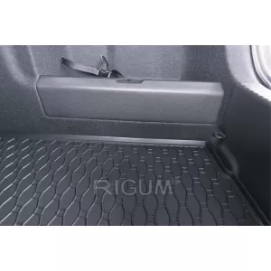 Gummimatte für den Kofferraum von Rigum geeignet für Skoda Superb Liftback nach 2024 ohne falschen Boden, 1 Stück, schwarz-image-6331714