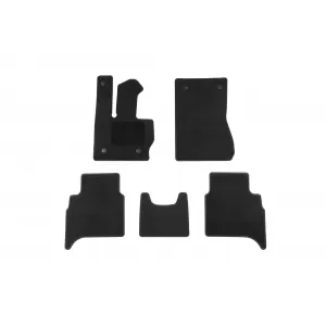 Mochete textile de la Rigum potrivite pentru Mercedes G-Class W463 după 2018, 4 bucăți, negre