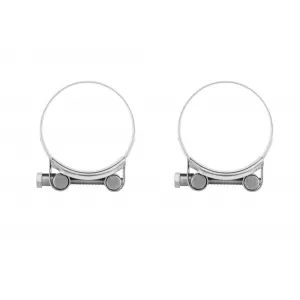 Set Diffusor RS4 Stil mit verchromten Auspuffendrohren geeignet für die hintere Standardstoßstange an Audi A4 Limousine, Avant 2012-2015 -O---O--image-6332918