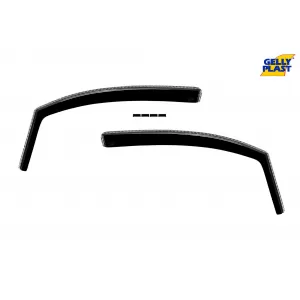 image-37-Front wind deflectors suitable for Chevrolet Matiz 2005-2009, 2 pieces, black