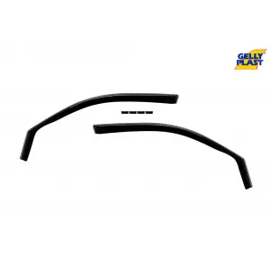 image-45-Front wind deflectors Gelly Plast suitable for Nissan X-Trail T31 2007-2013, 2 pieces, black