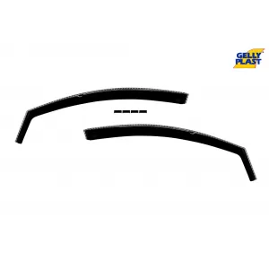 image-46-Front wind deflectors Gelly Plast suitable for Nissan Note hatchback 2006-2012 with 5 doors, 2 pieces, black