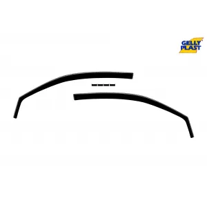 image-58-Front wind deflectors Gelly Plast suitable for Volkswagen Polo 2002-2009 with 3 doors, 2 pieces, black
