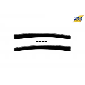 Set von Front- und Heckwindabweiser geeignet für Chevrolet Cruze Hatchback 2009-2016, Set von 4 Stück, schwarz-image-6333199